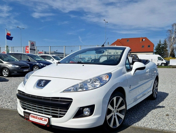 Peugeot 207 CC cena 21999 przebieg: 150000, rok produkcji 2012 z Szlichtyngowa małe 667